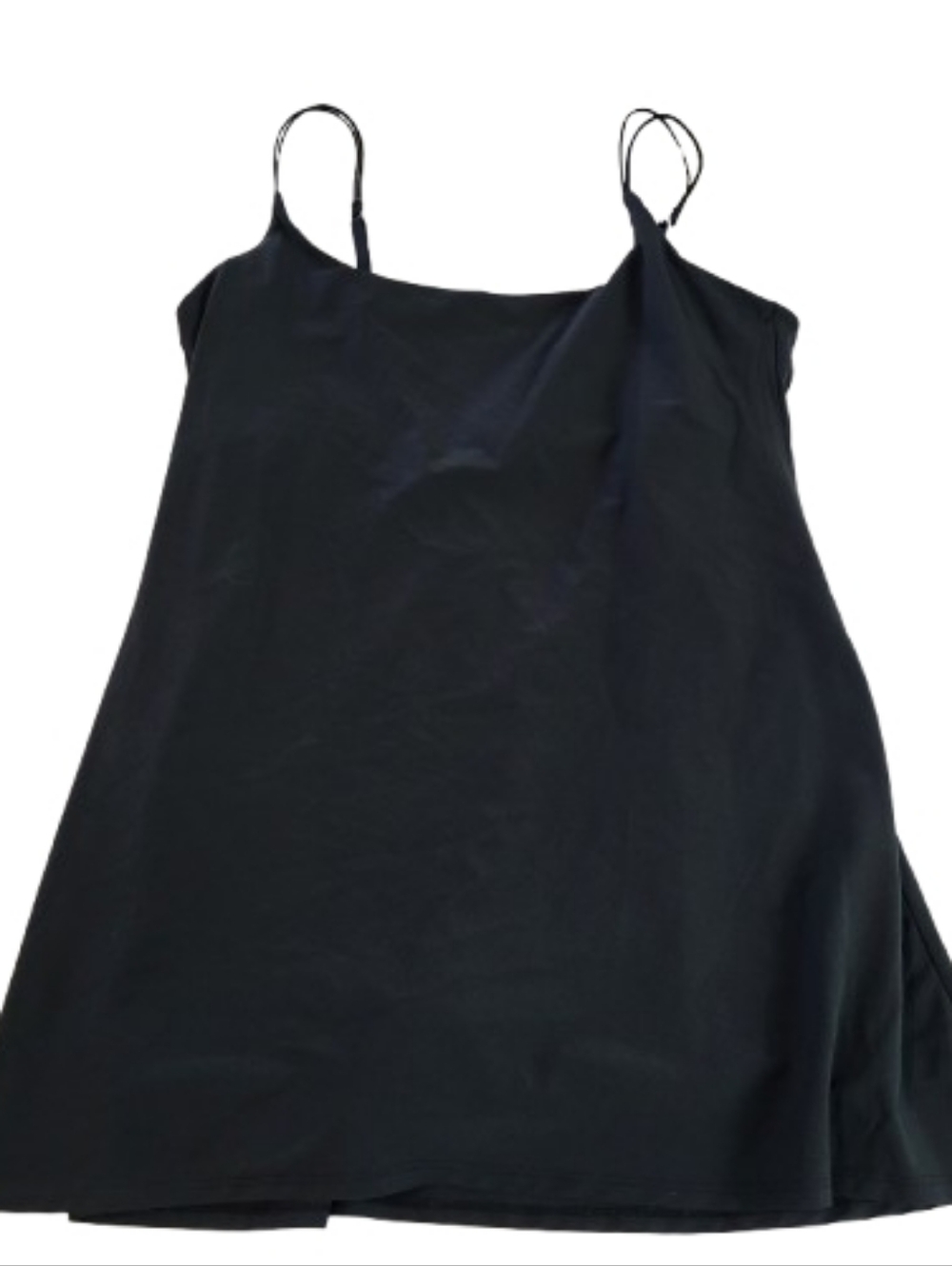 Abercrombie & Fitch Active Mini Dress Workout Tennis Black Spaghetti Strap LP